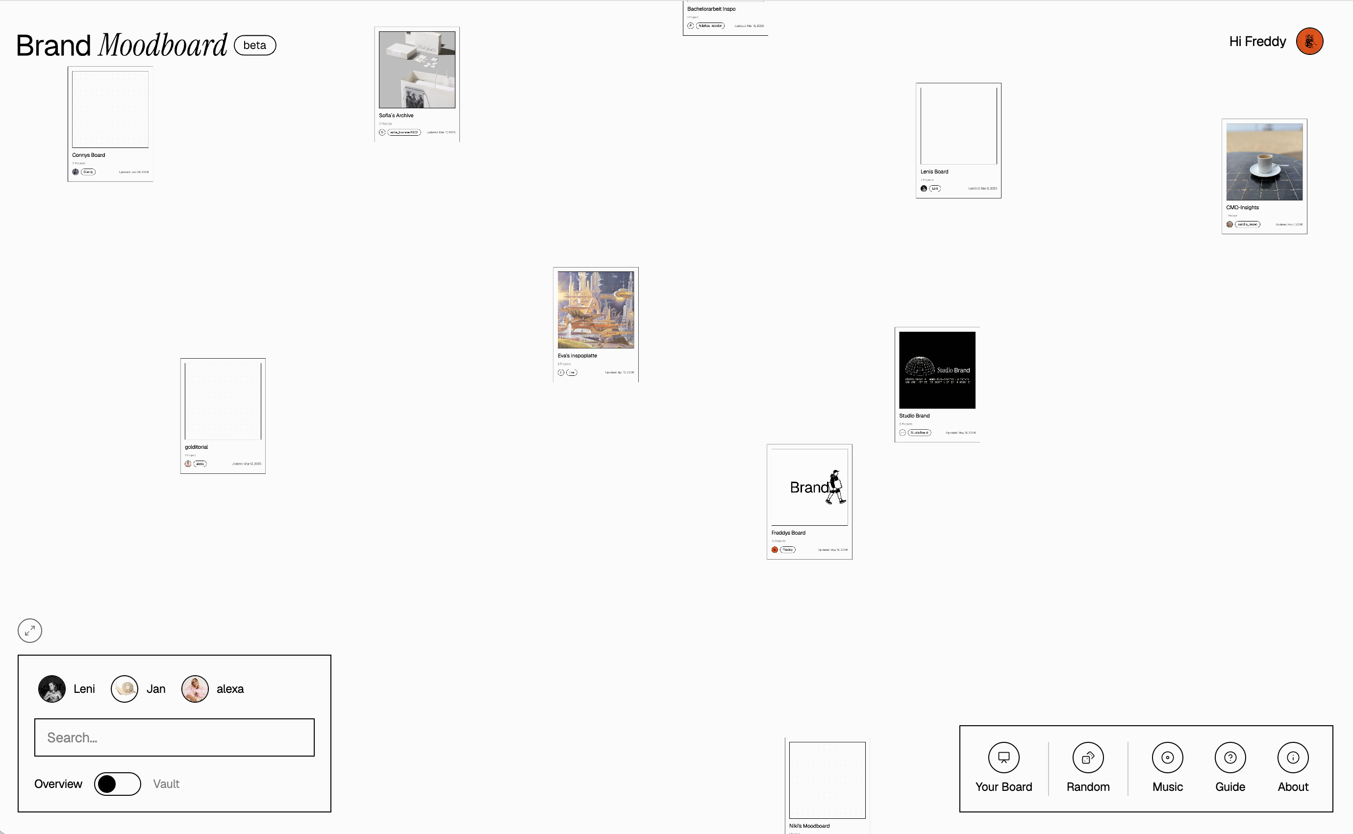 Brand Moodboard: die Plattform für einen besseren Umgang mit Inspiration